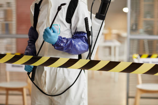 Professional Sewage Cleanup technician working in Matthews, IN